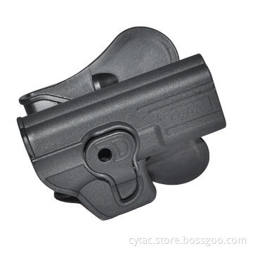 Polymer Paddle Gun Holster for Glock 17/19/23/32, Designed with Release Button